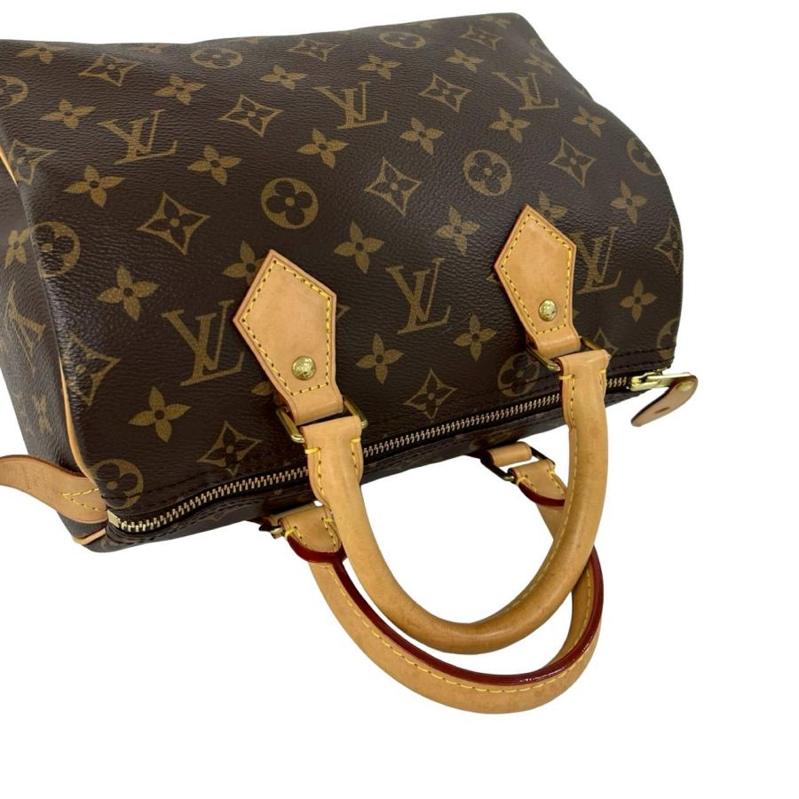 LOUIS VUITTON スピーディ25 モノグラム ミニボストン ブラウン LOUIS VUITTON（ルイ・ヴィトン） ほぼ未使用 スピーディ 25