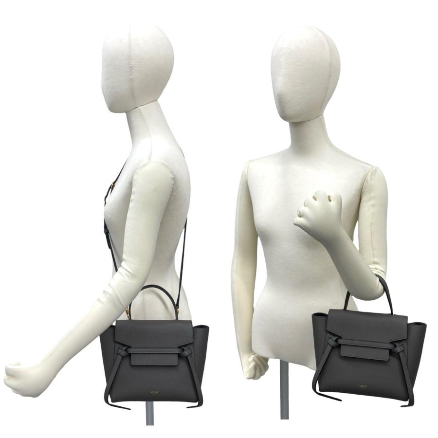 CELINE（セリーヌ） 未使用保管品 袋付 ベルトバッグ ナノ レザー 本革