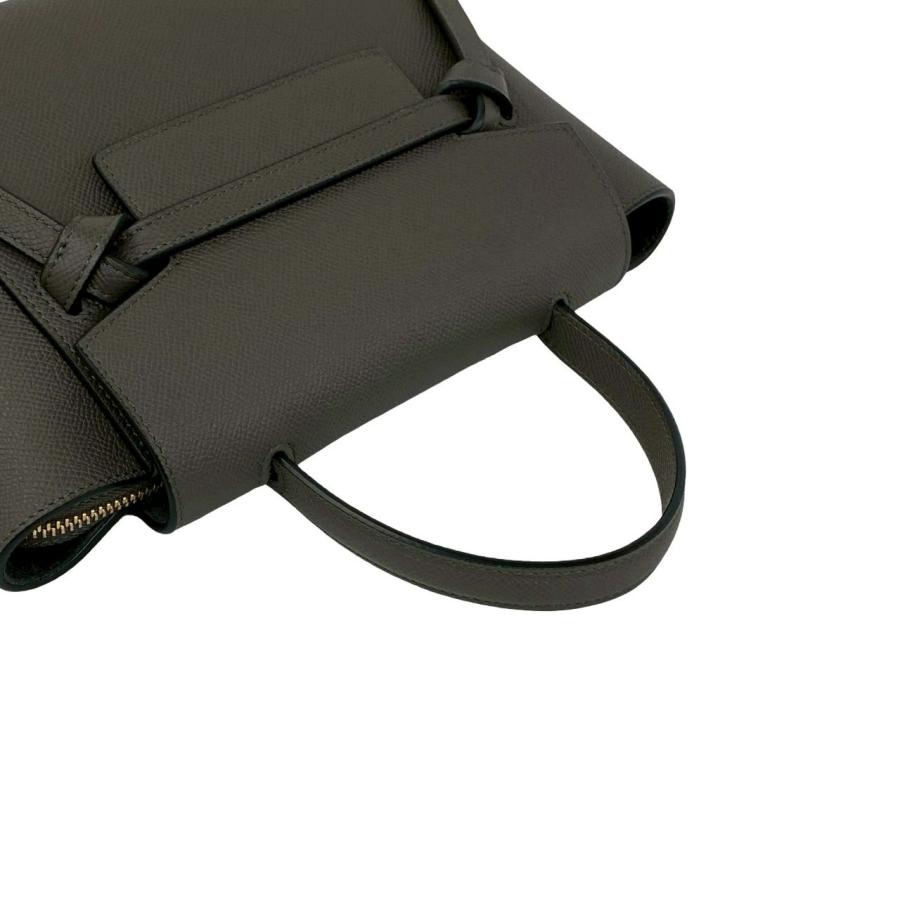 CELINE（セリーヌ） 未使用保管品 袋付 ベルトバッグ ナノ レザー 本革