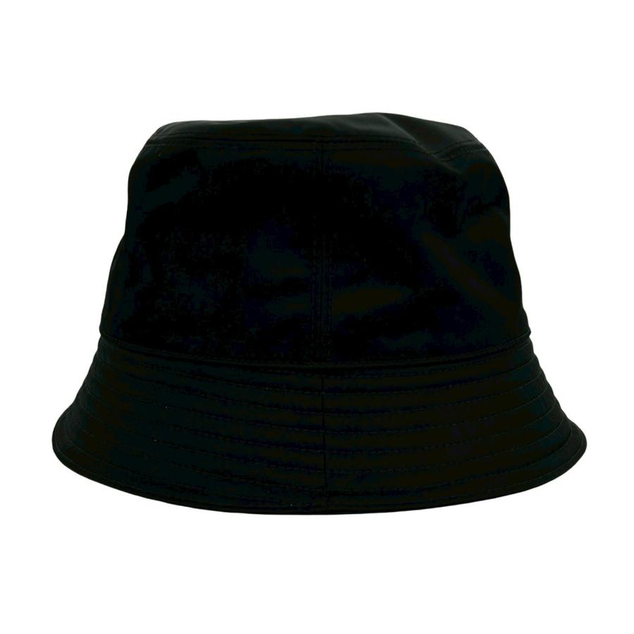 【美品】PRADA プラダ　三角プレート　ナイロン　バケットハット PRADA（プラダ） 極 美品 三角ロゴ プレート 金具 ナイロン バケット