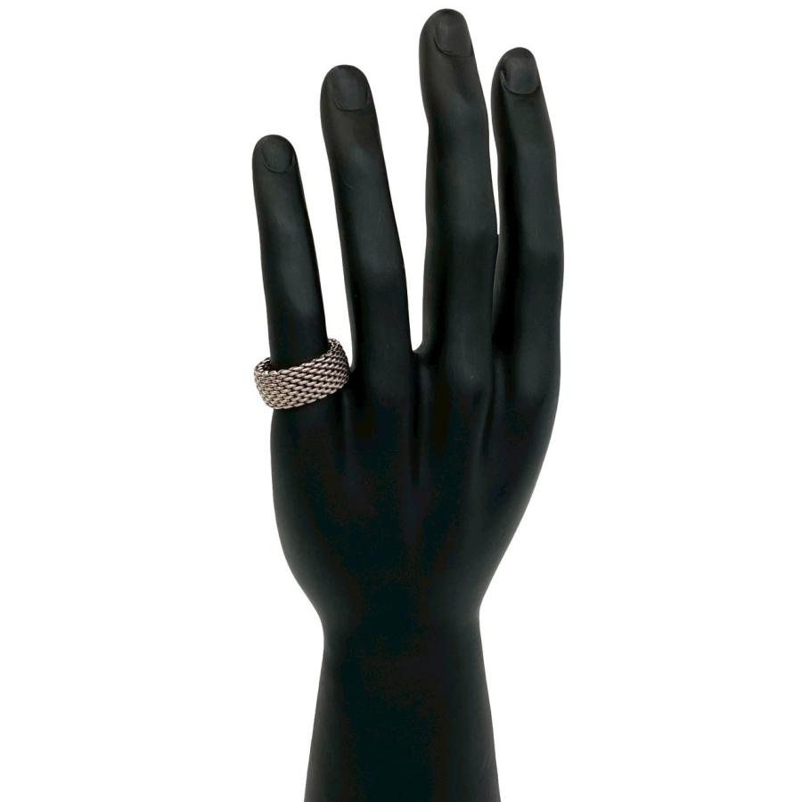 TIFFANY&Co.（ティファニー） 極 美品 サマセット メッシュ リング