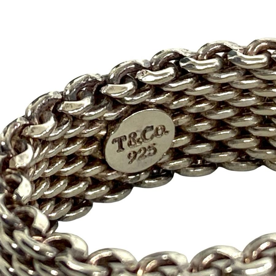 TIFFANY&Co.（ティファニー） 極 美品 サマセット メッシュ リング