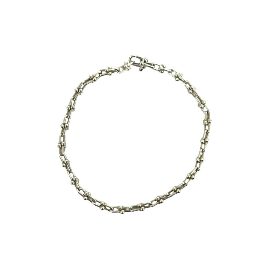 【極美品】TIFFANY ティファニー ハードウェア マイクロリンク ブレス TIFFANY&Co.（ティファニー） 極 美品 ハードウェア マイクロリンク