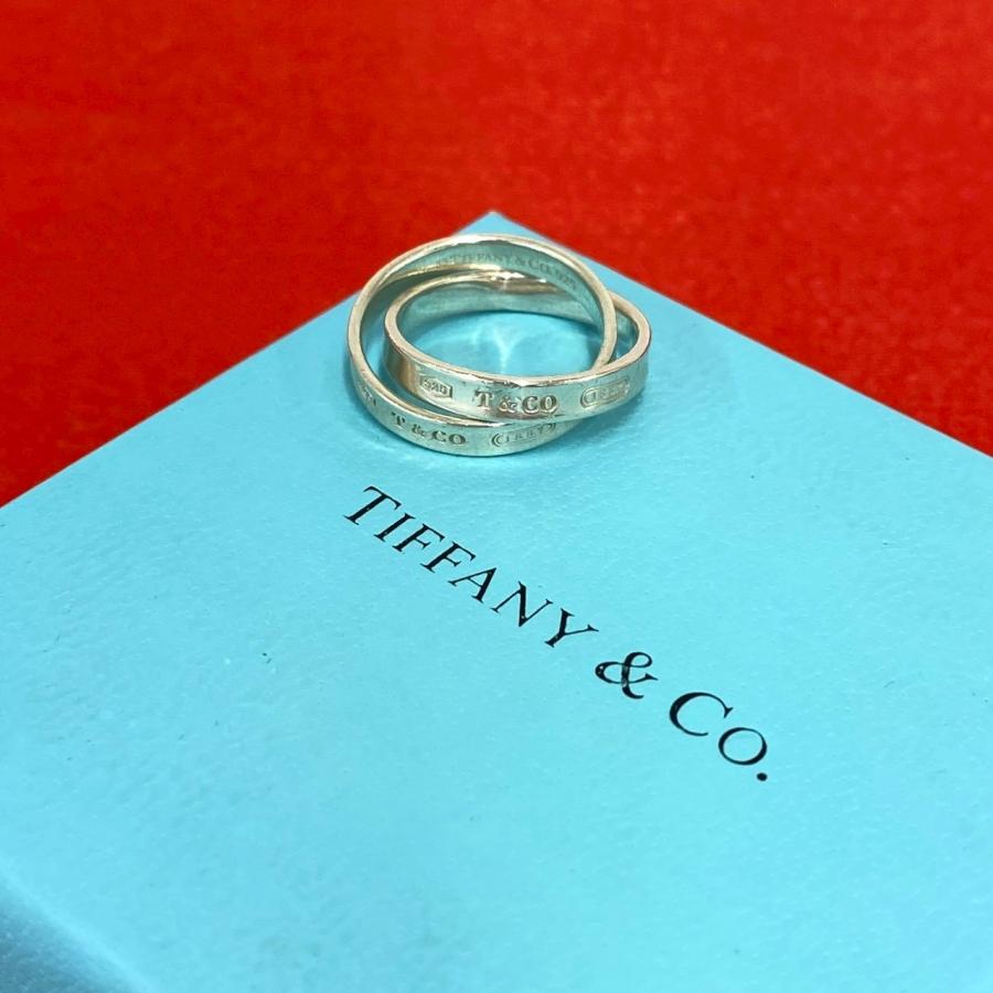 TIFFANY&Co.（ティファニー） 極 美品 ヴィンテージ 1837 ダブル