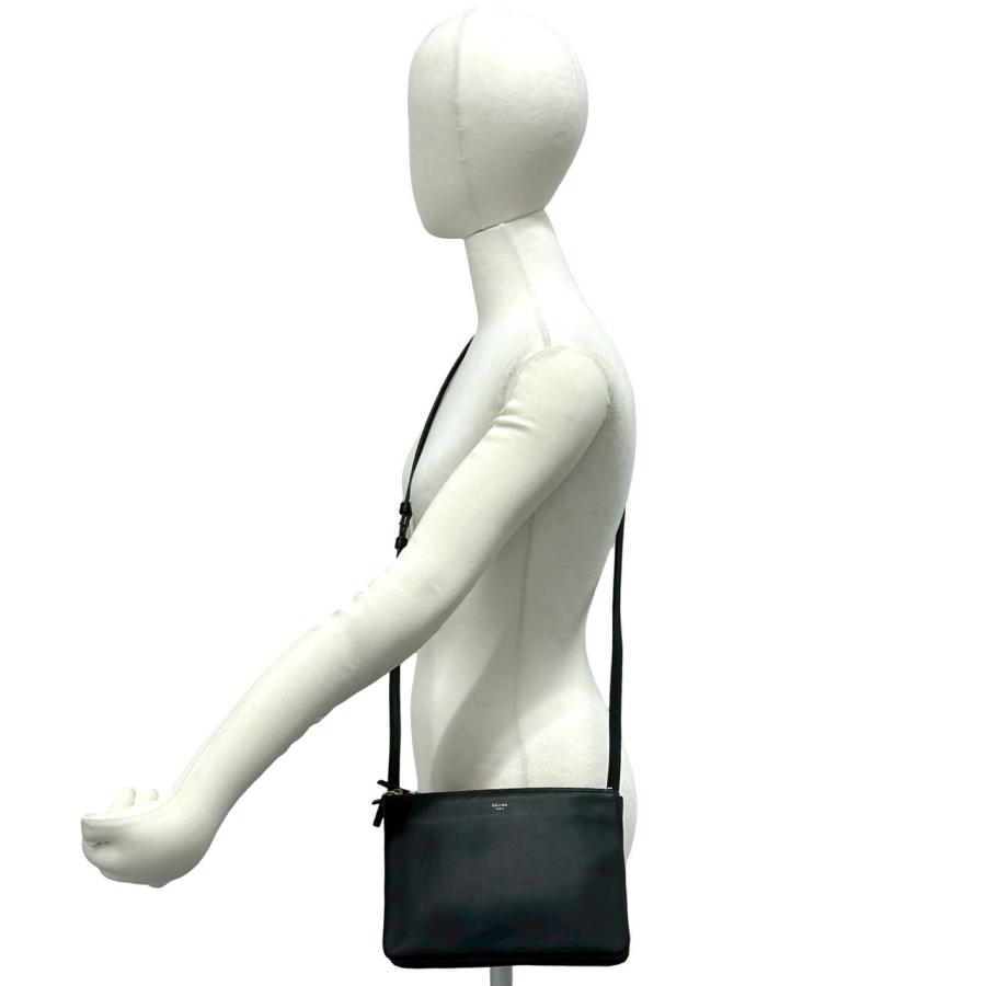 CELINE（セリーヌ） ほぼ未使用 トリオ スモール レザー 本革 ミニ