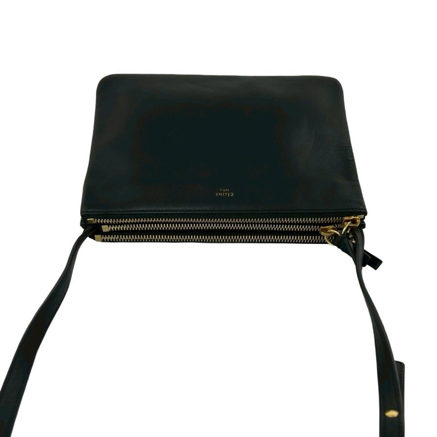 CELINE（セリーヌ） ほぼ未使用 トリオ スモール レザー 本革 ミニ