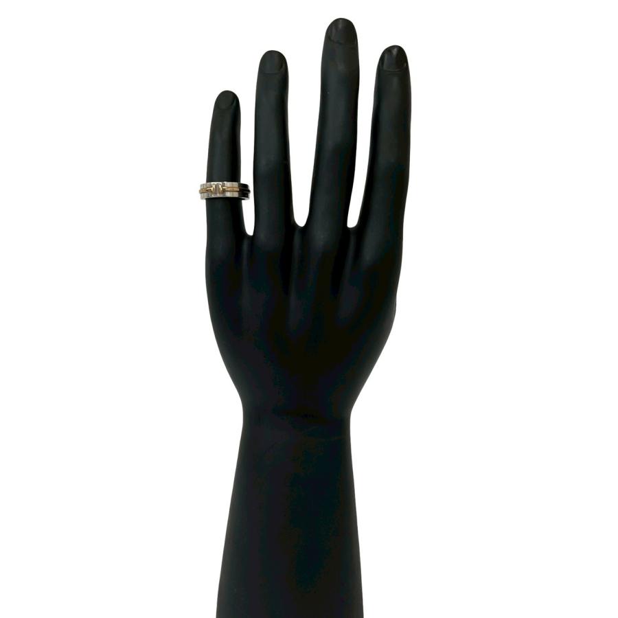 TIFFANY&Co.（ティファニー） 極 美品 T TWO ナロー リング シルバー