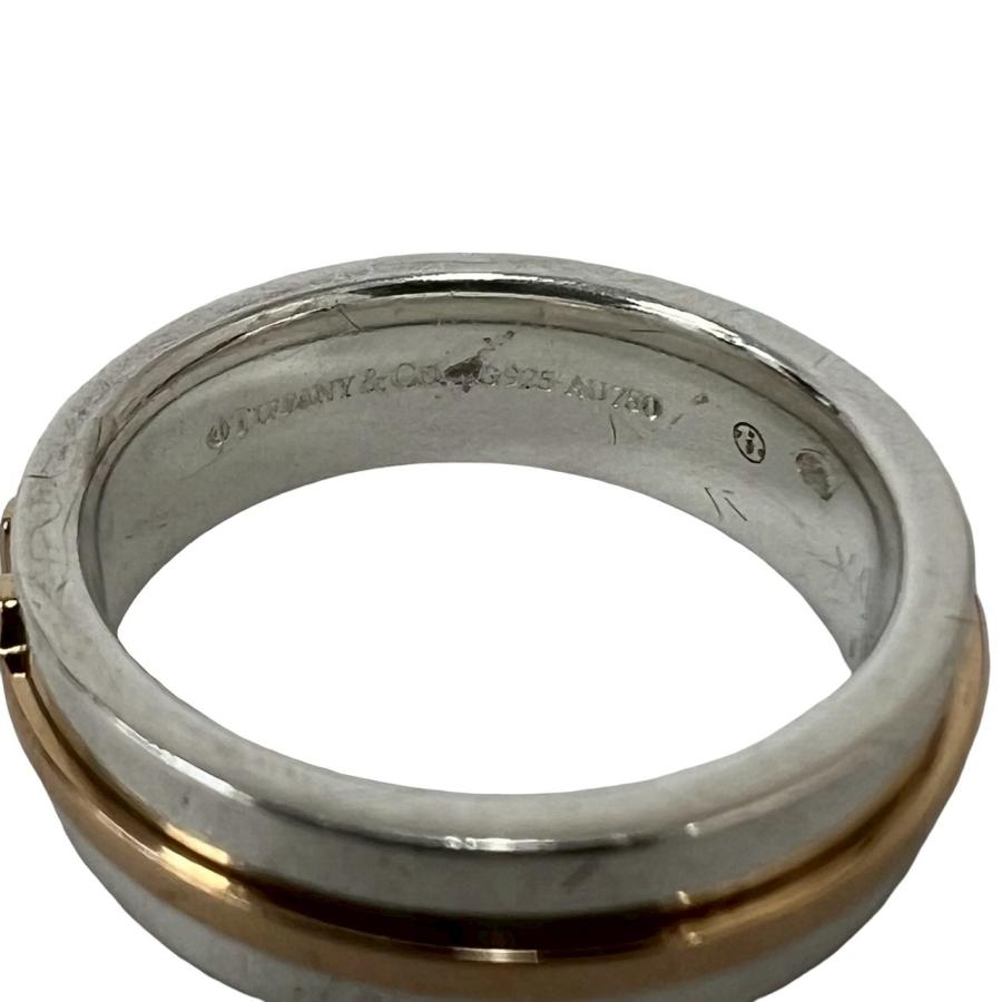 TIFFANY&Co.（ティファニー） 極 美品 T TWO ナロー リング シルバー