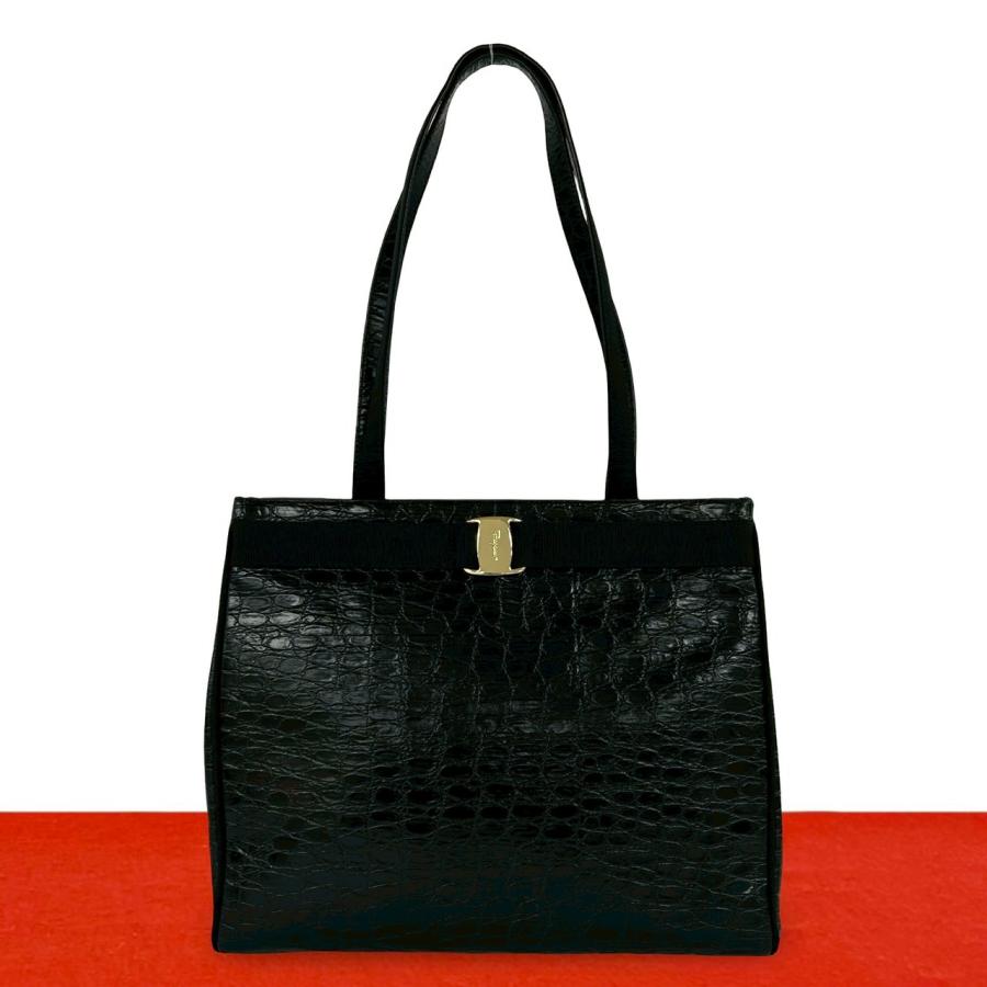 極 美品 Salvatore Ferragamo サルヴァトーレフェラガモ ヴィンテージ 