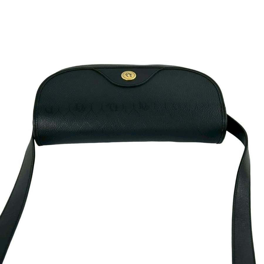 極 美品 Christian Dior ディオール ヴィンテージ ロゴ 金具 ハニカム