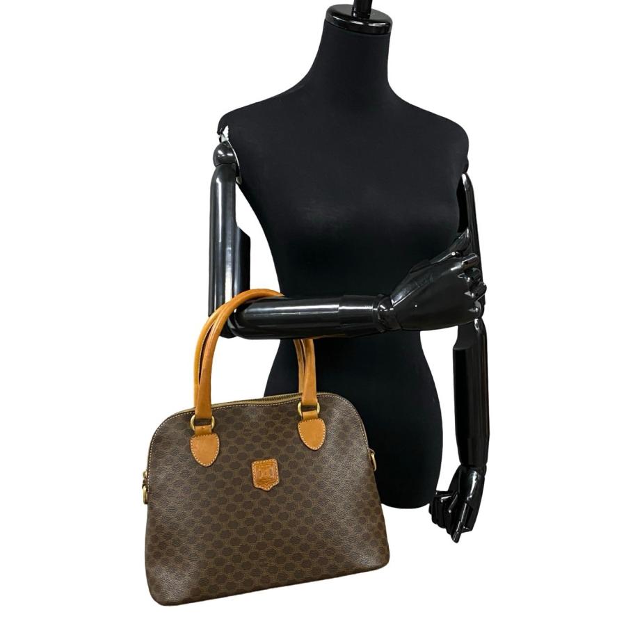 CELINE（セリーヌ） 極 美品 マカダム ブラゾン トリオンフ 柄 レザー