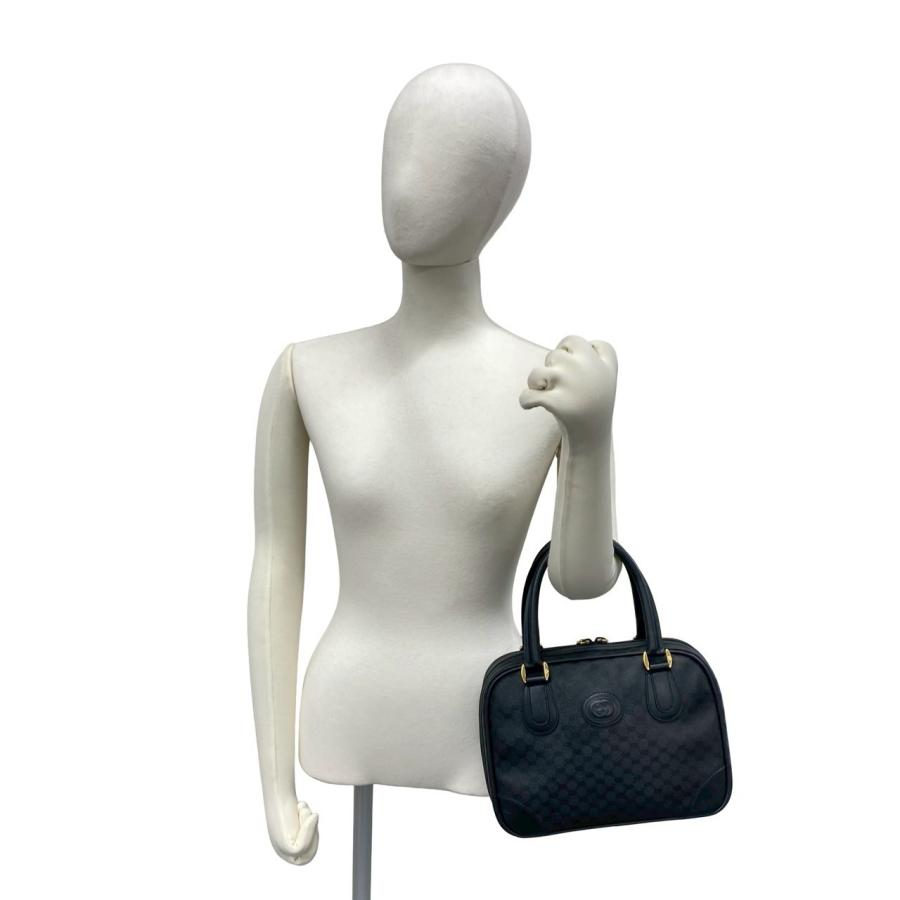 GUCCI（グッチ） 極 美品 オールドグッチ マイクロGG ロゴ キャンバス