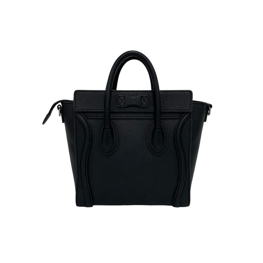 CELINE（セリーヌ） 極 美品 袋付き ラゲージ ナノ ショッパー レザー
