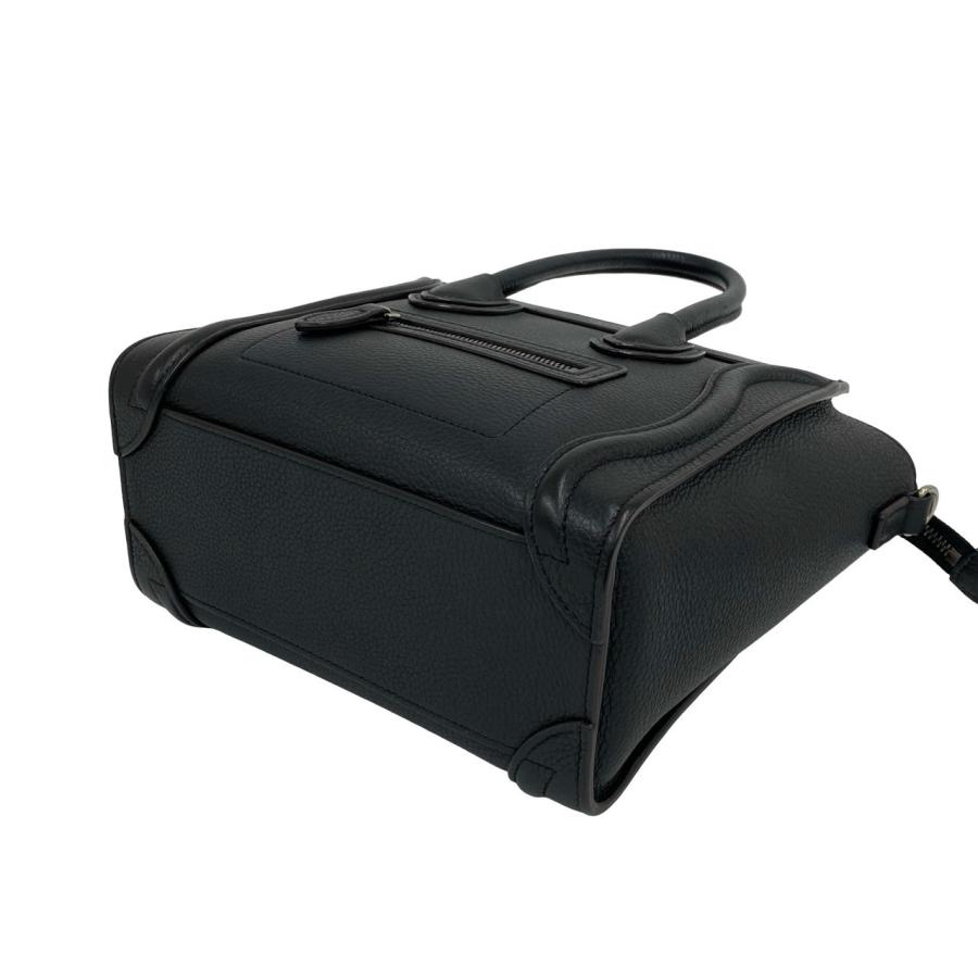 CELINE（セリーヌ） 極 美品 袋付き ラゲージ ナノ ショッパー レザー