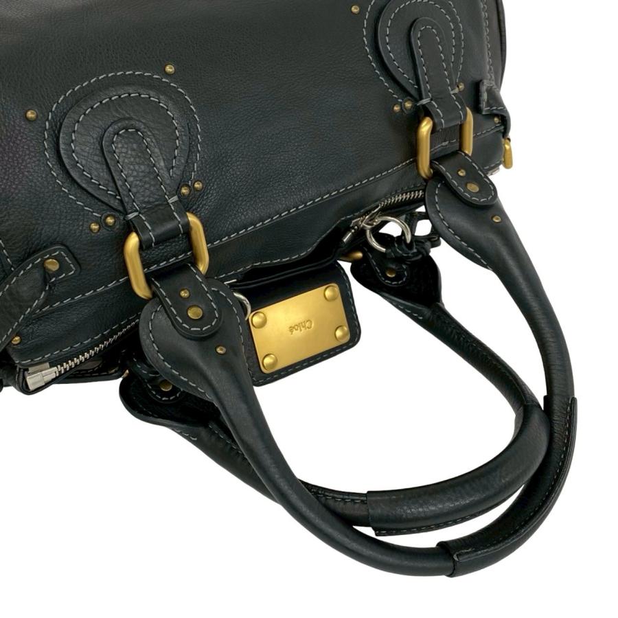 Chloe（クロエ） 極 美品 保存箱 袋付き パディントン ロゴ 金具