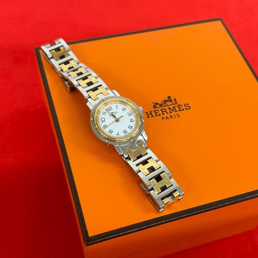 HERMES（エルメス） 稼働品 極 美品 保存箱付き クリッパー ステンレス