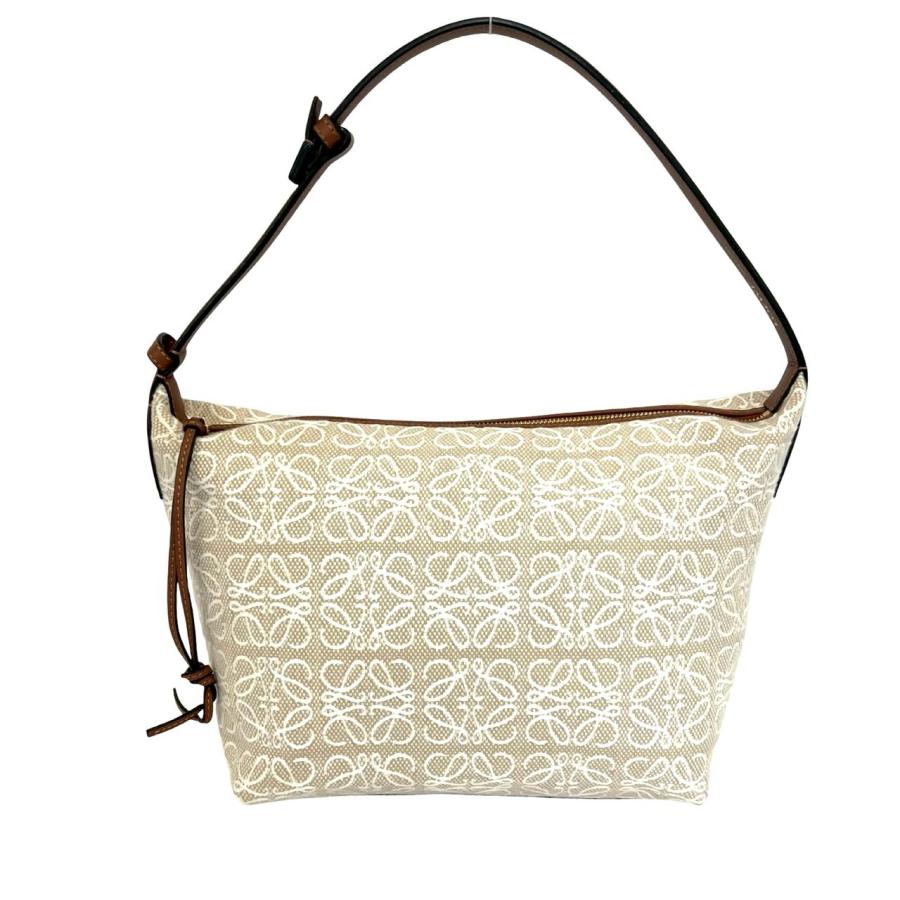 LOEWE（ロエベ） ほぼ未使用 キュービィバッグ アナグラム キャンバス