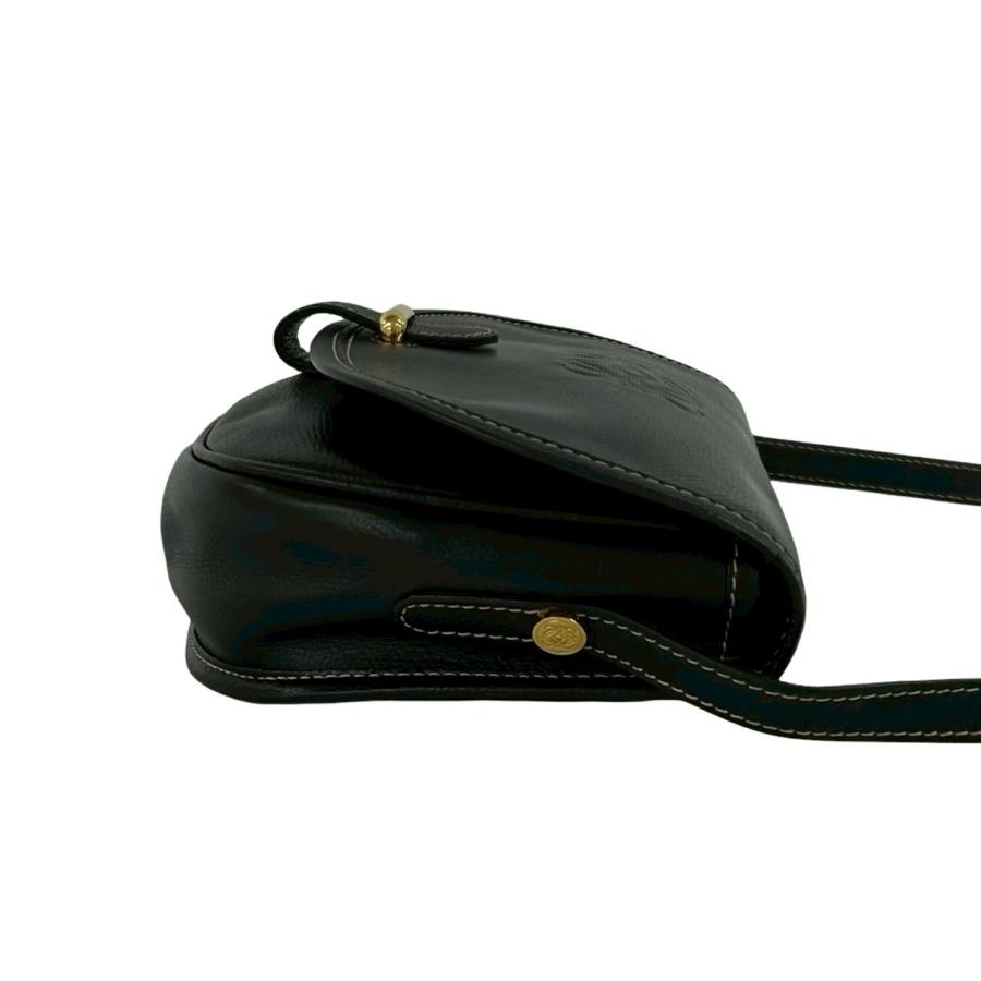 LOEWE（ロエベ） 極 美品 ヴィンテージ アナグラム ロゴ レザー 本革