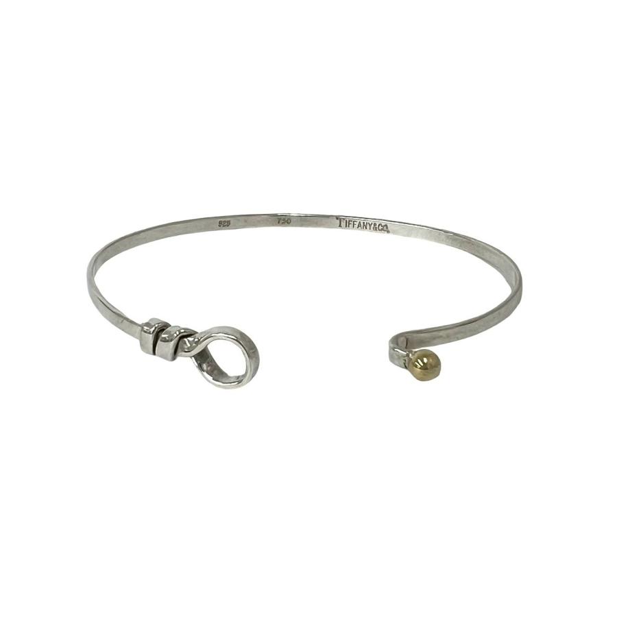 TIFFANY&Co.（ティファニー） 極 美品 フック＆アイ バングル シルバー