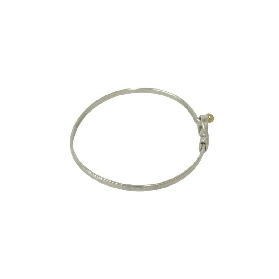 TIFFANY&Co.（ティファニー） 極 美品 フック＆アイ バングル シルバー