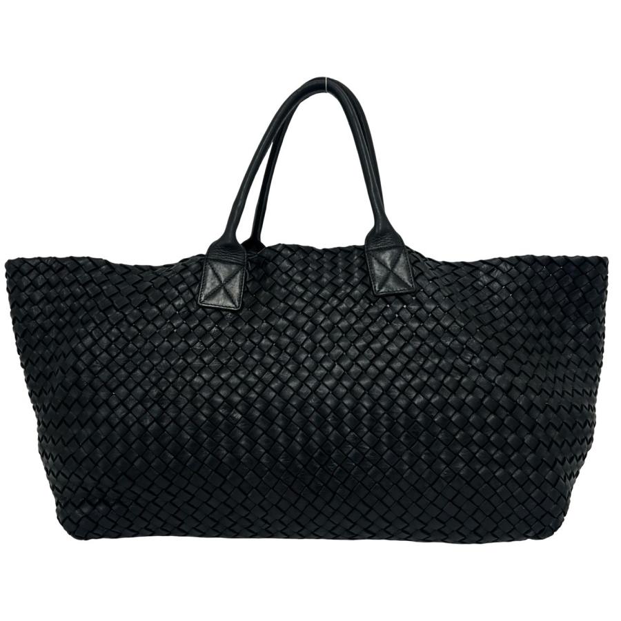 極 美品 袋付 BOTTEGA VENETA ボッテガヴェネタ カバ GM イントレ