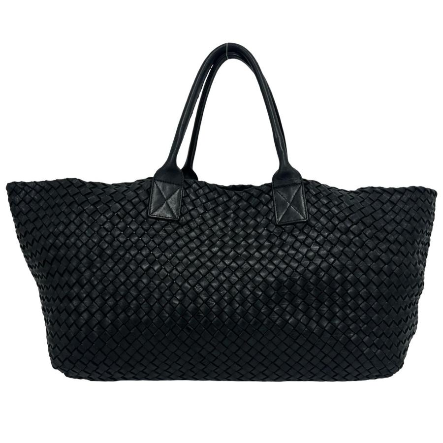 極 美品 袋付 BOTTEGA VENETA ボッテガヴェネタ カバ GM イントレ