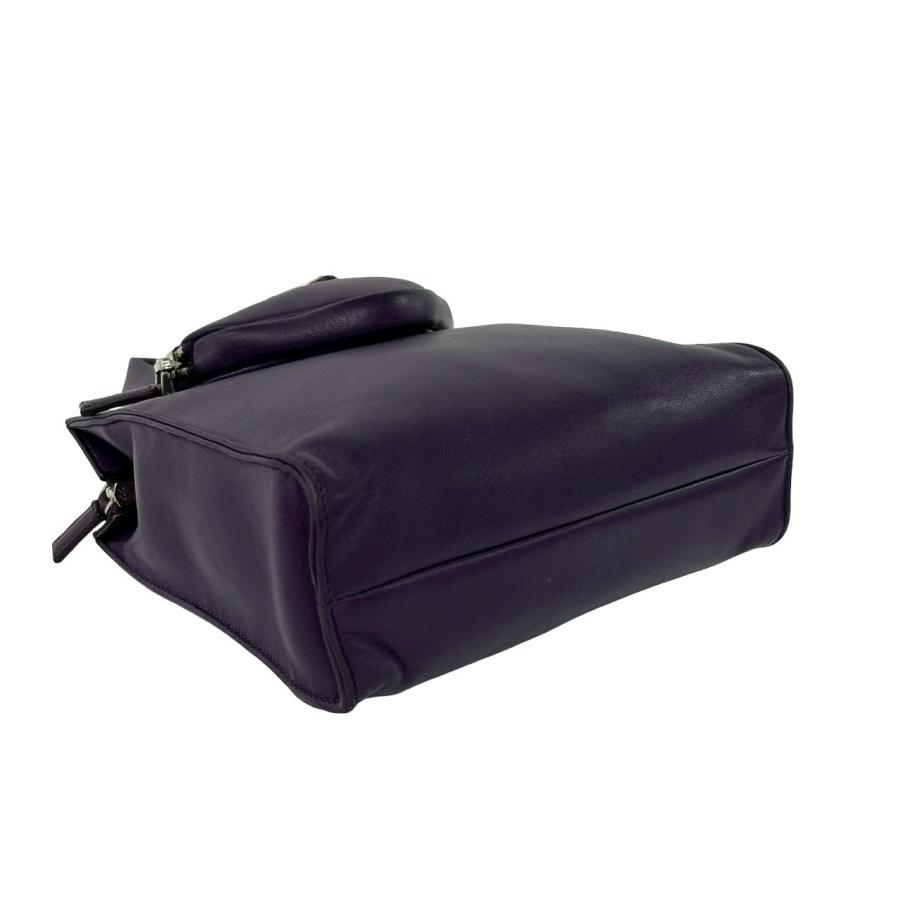 PRADA（プラダ） 極 美品 三角ロゴ 金具 ナッパ レザー 本革 2way