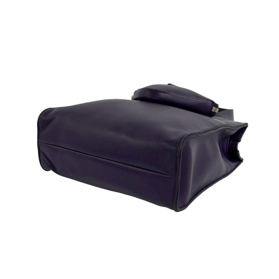 PRADA（プラダ） 極 美品 三角ロゴ 金具 ナッパ レザー 本革 2way
