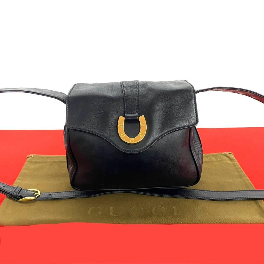GUCCI（グッチ） 極 美品 オールドグッチ ヴィンテージ ロゴ ホース 