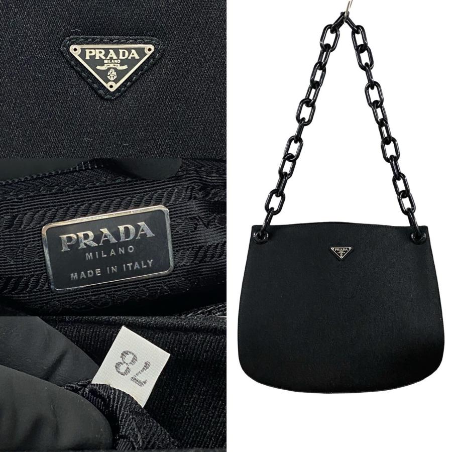 PRADA（プラダ） ほぼ未使用 袋付 希少品 三角ロゴ キャンバス