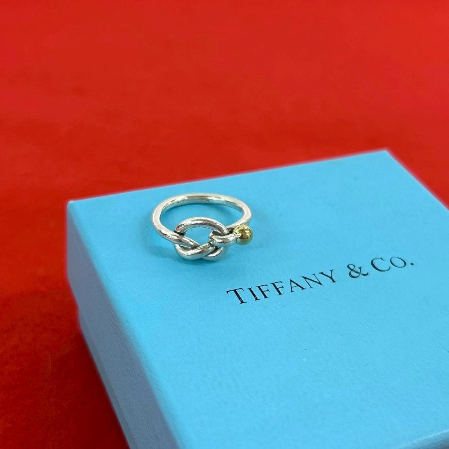 TIFFANY&Co.（ティファニー） 極 美品 ヴィンテージ ラブノット リング