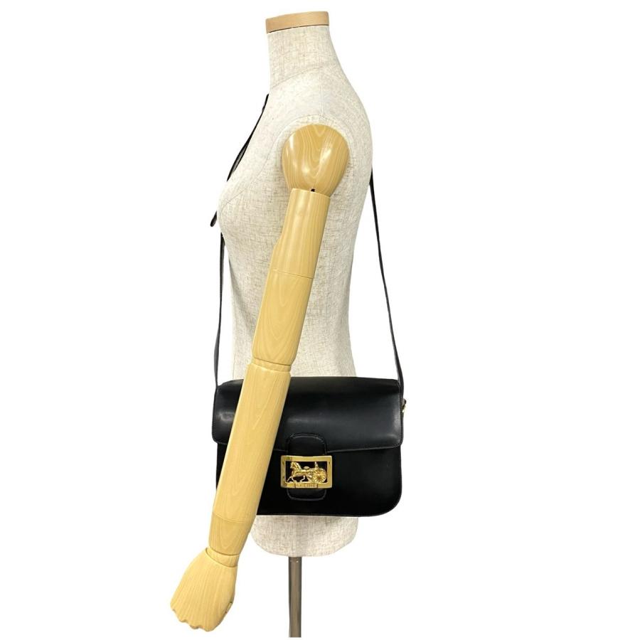 CELINE（セリーヌ） 極 美品 ヴィンテージ 馬車 金具 カーフ レザー 本
