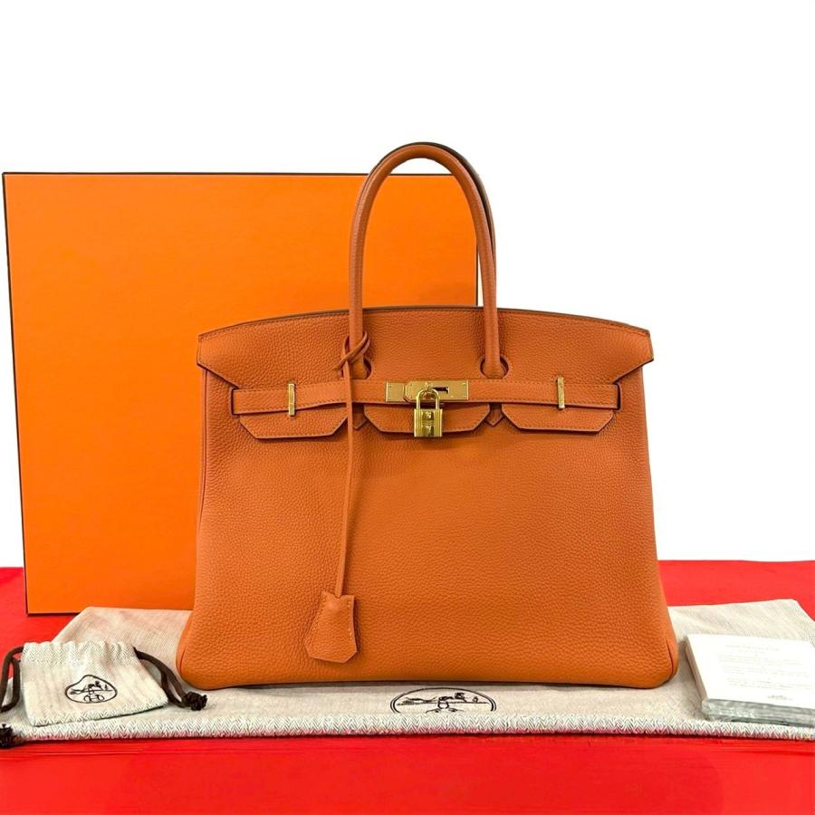 HERMES（エルメス） 極 美品 箱 袋付き □Q 刻印 バーキン 35 トリヨン