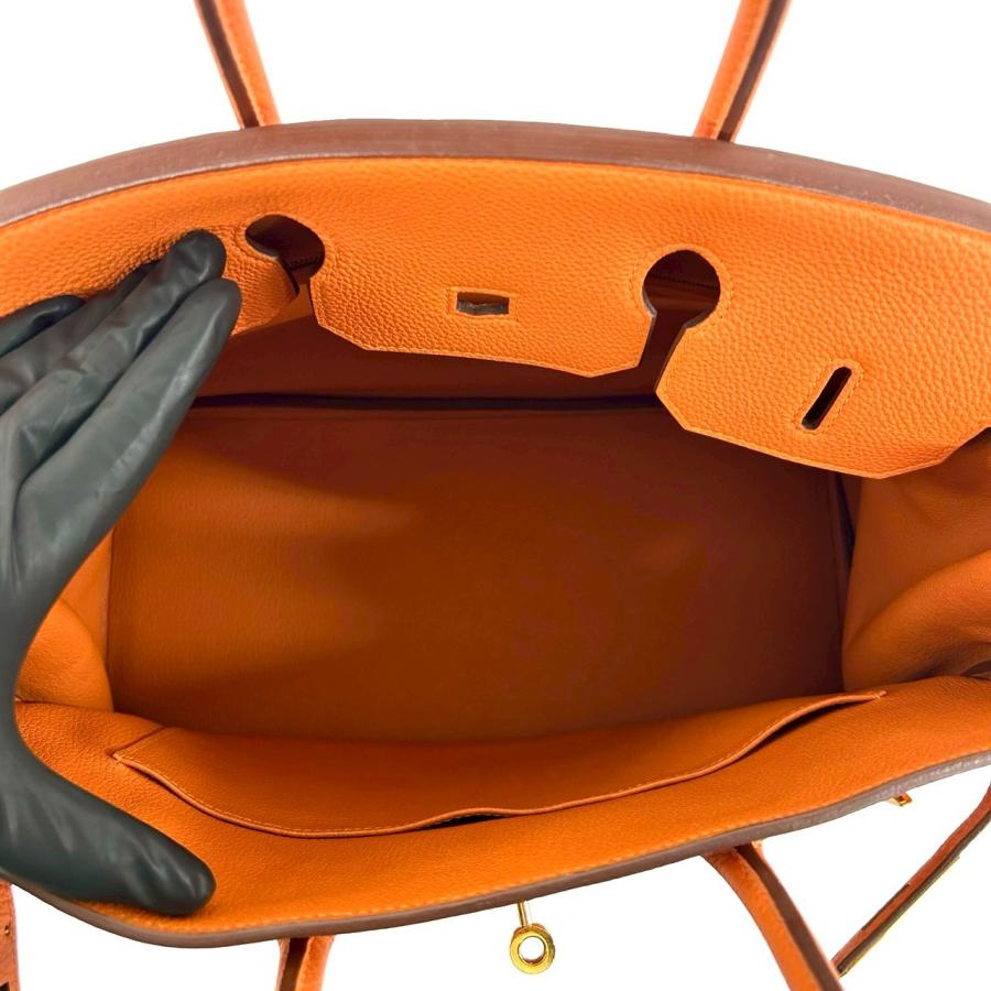 HERMES（エルメス） 極 美品 箱 袋付き □Q 刻印 バーキン 35 トリヨン