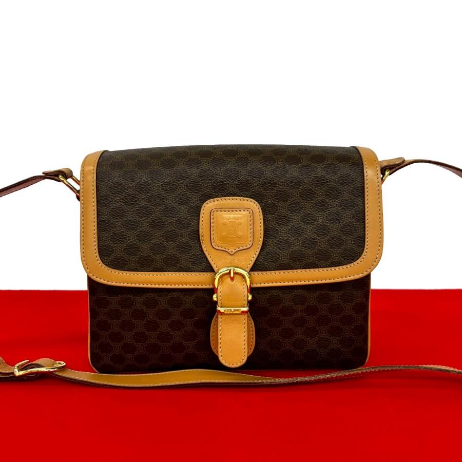 CELINE（セリーヌ） 極 美品 ヴィンテージ マカダム ブラゾン