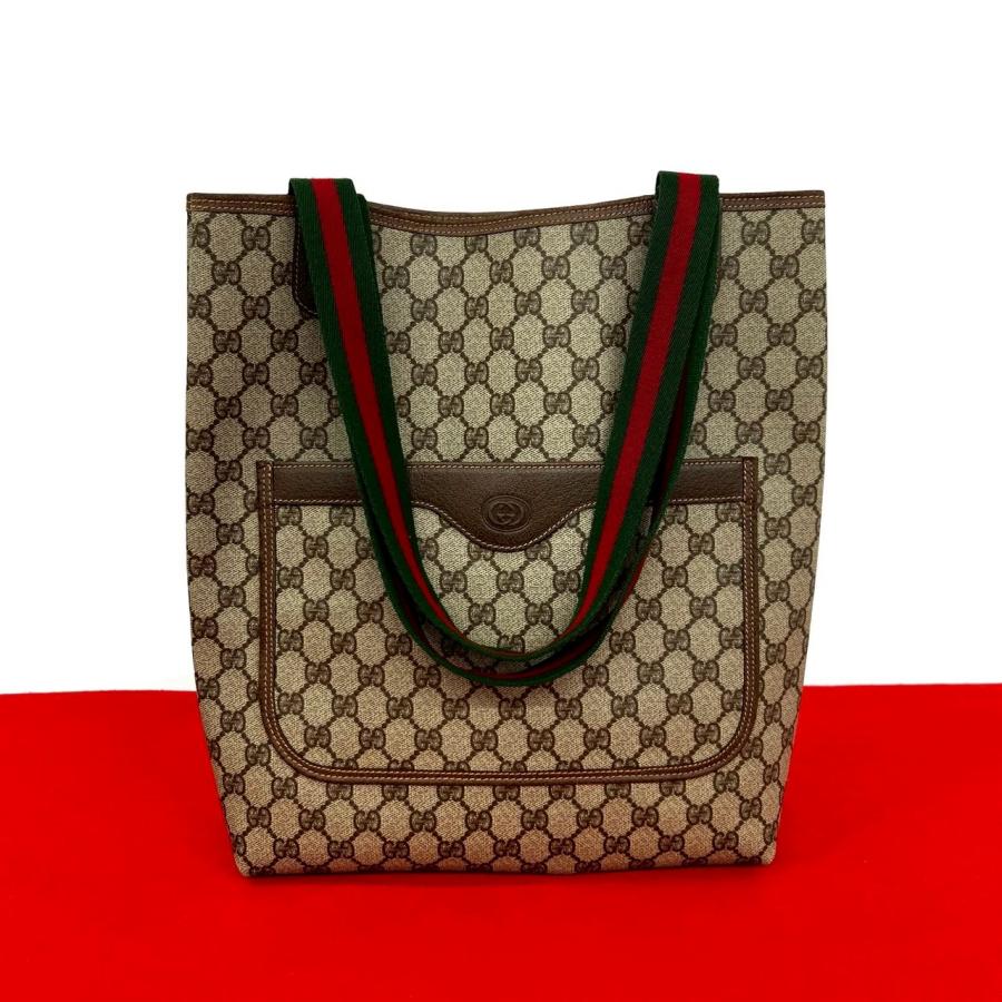 GUCCI（グッチ） 極 美品 オールドグッチ ヴィンテージ シェリーライン