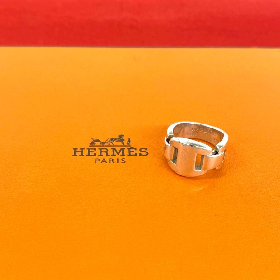 ✨HERMES✨エルメス✨カシオペア✨シルバー✨925✨ヴィンテージ✨リング✨ HERMES（エルメス） 極 美品 ヴィンテージ カシオペア リング シルバー