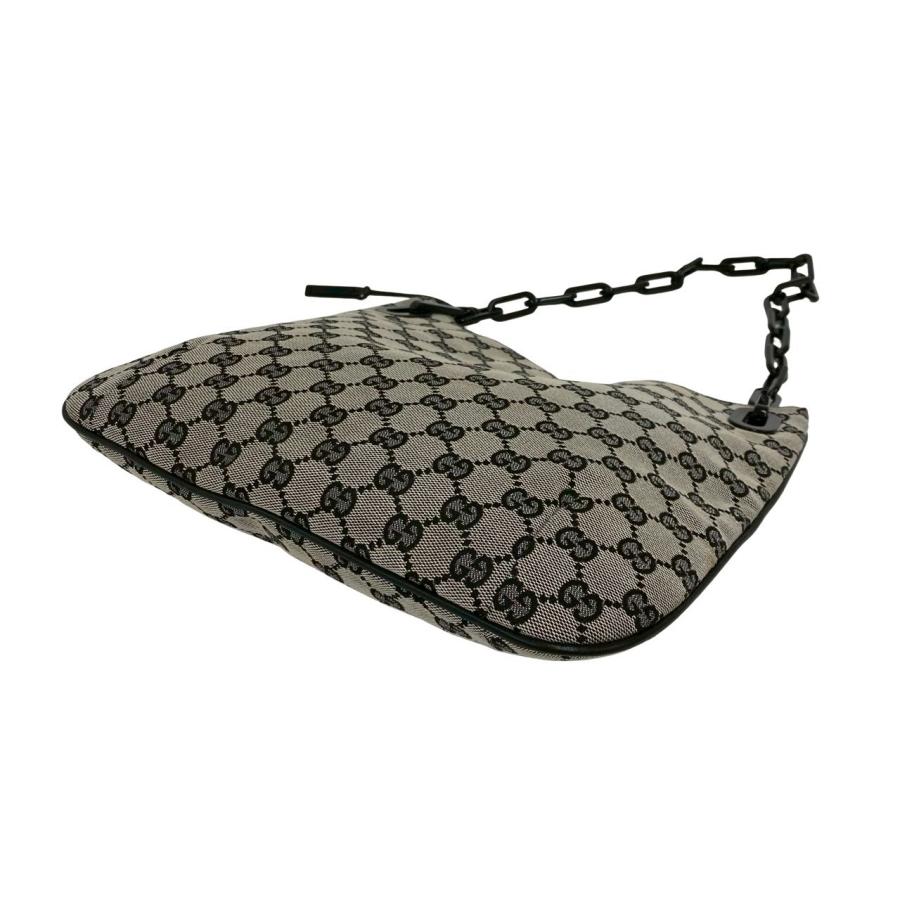 GUCCI（グッチ） 極 美品 GG ロゴ 柄 キャンバス レザー プラスチック