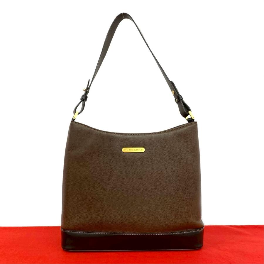 ヴィンテージ‼️ バーバリー　ノバチェック　ホースロゴ　ショルダーバッグ バッグ BURBERRY（バーバリー） 極 美品 ヴィンテージ ロゴ 金具 ノバチェック