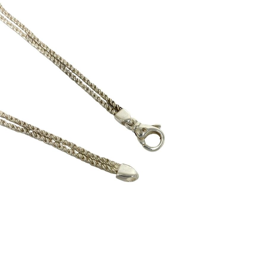 TIFFANY&Co.（ティファニー） 極 美品 ダブルロープ センターノット