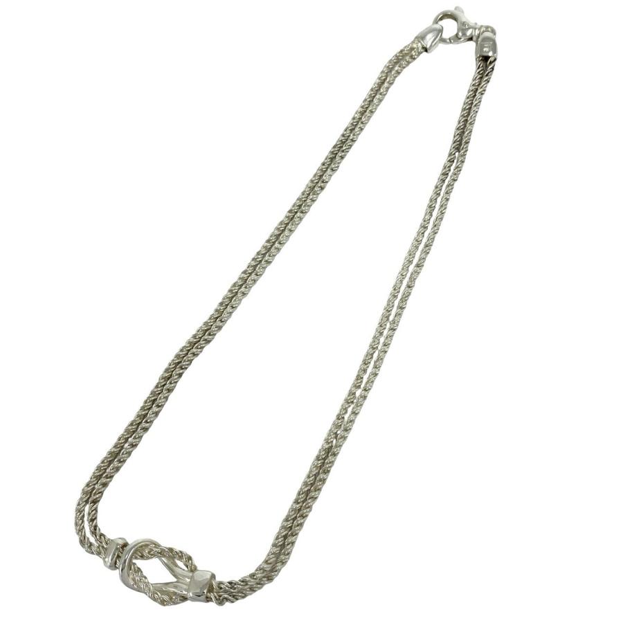 TIFFANY&Co.（ティファニー） 極 美品 ダブルロープ センターノット