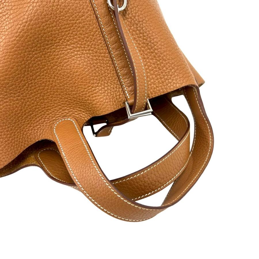 HERMES（エルメス） 極 美品 袋付き T 刻印 ピコタンロック PM