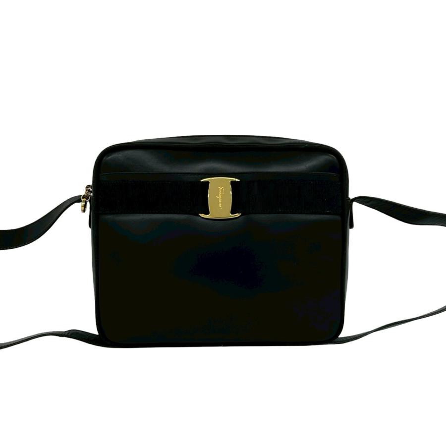 極 美品 Salvatore Ferragamo サルヴァトーレフェラガモ ヴァラ リボン