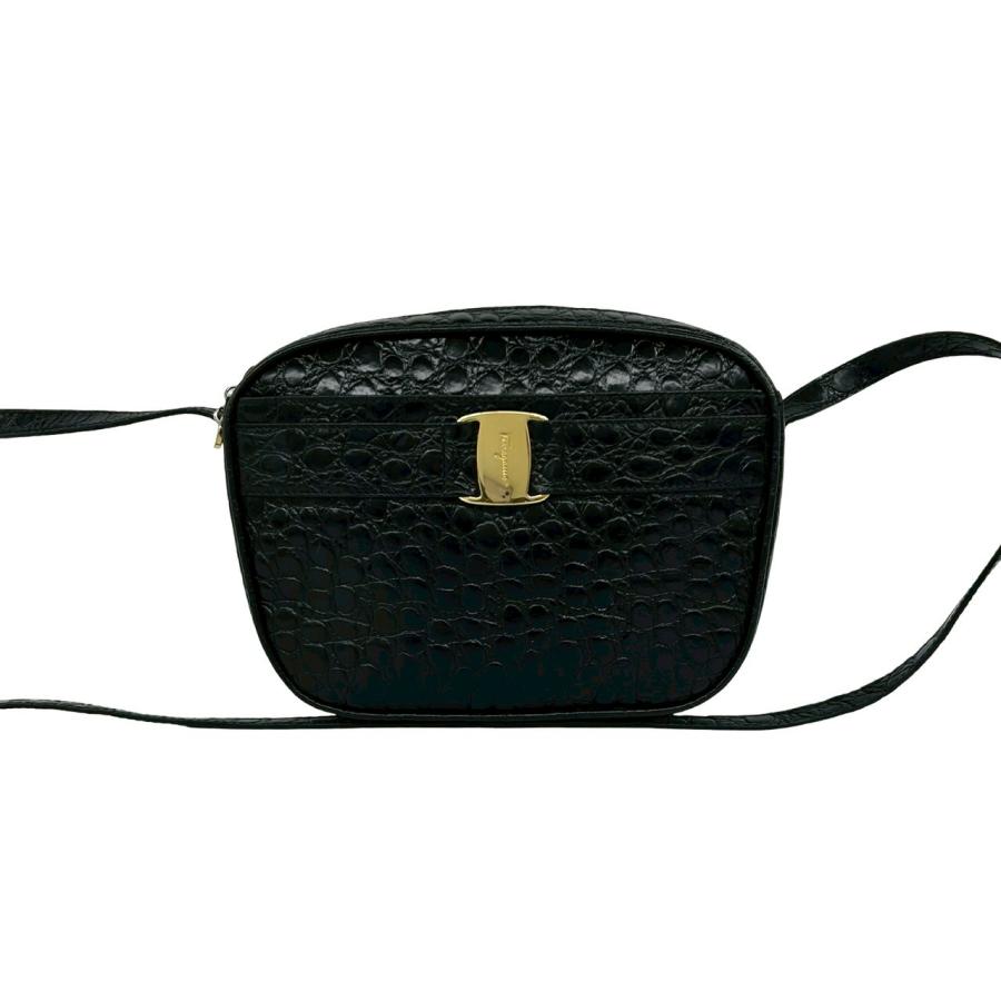 極 美品 Salvatore Ferragamo サルヴァトーレフェラガモ ヴァラリボン