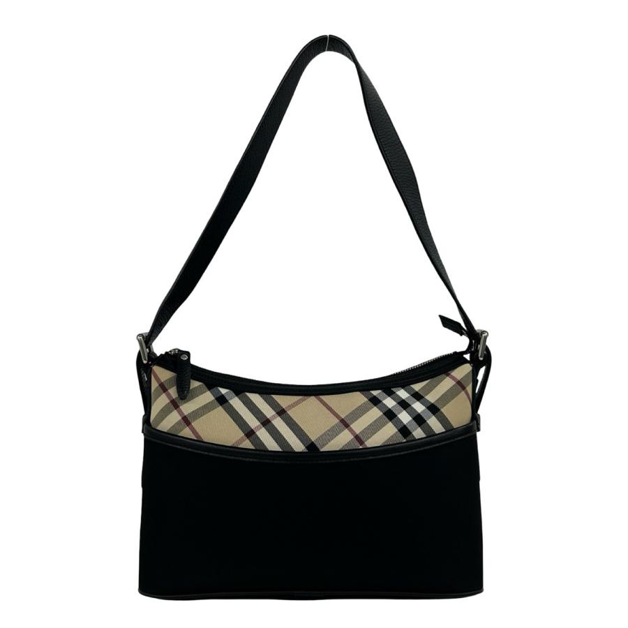 『美品』Burberryショルダーバッグ BURBERRY（バーバリー） ほぼ未使用 ノバチェック 柄 キャンバス