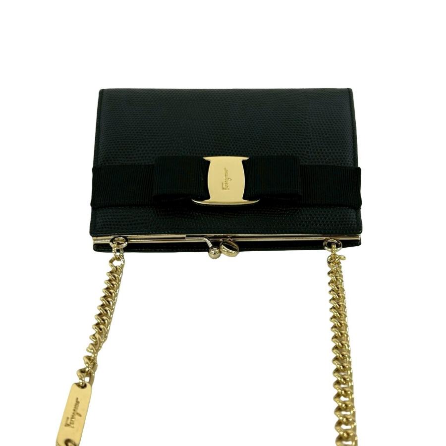 ほぼ未使用 Salvatore Ferragamo サルヴァトーレフェラガモ ヴァラ