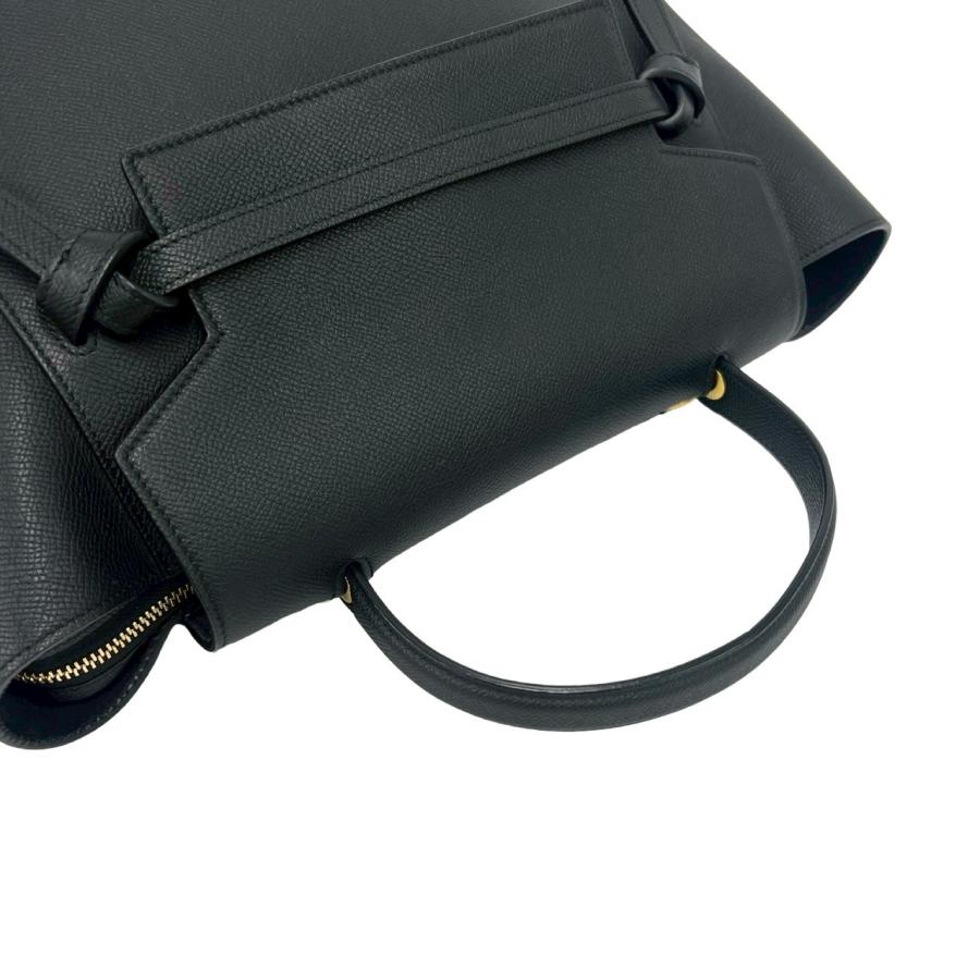 CELINE（セリーヌ） 極 美品 保存袋付き ベルトバッグ ミニ レザー 本