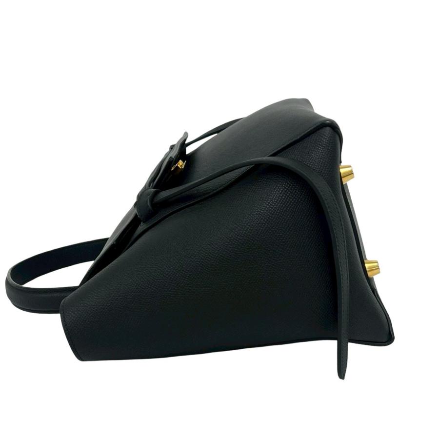 CELINE（セリーヌ） 極 美品 保存袋付き ベルトバッグ ミニ レザー 本