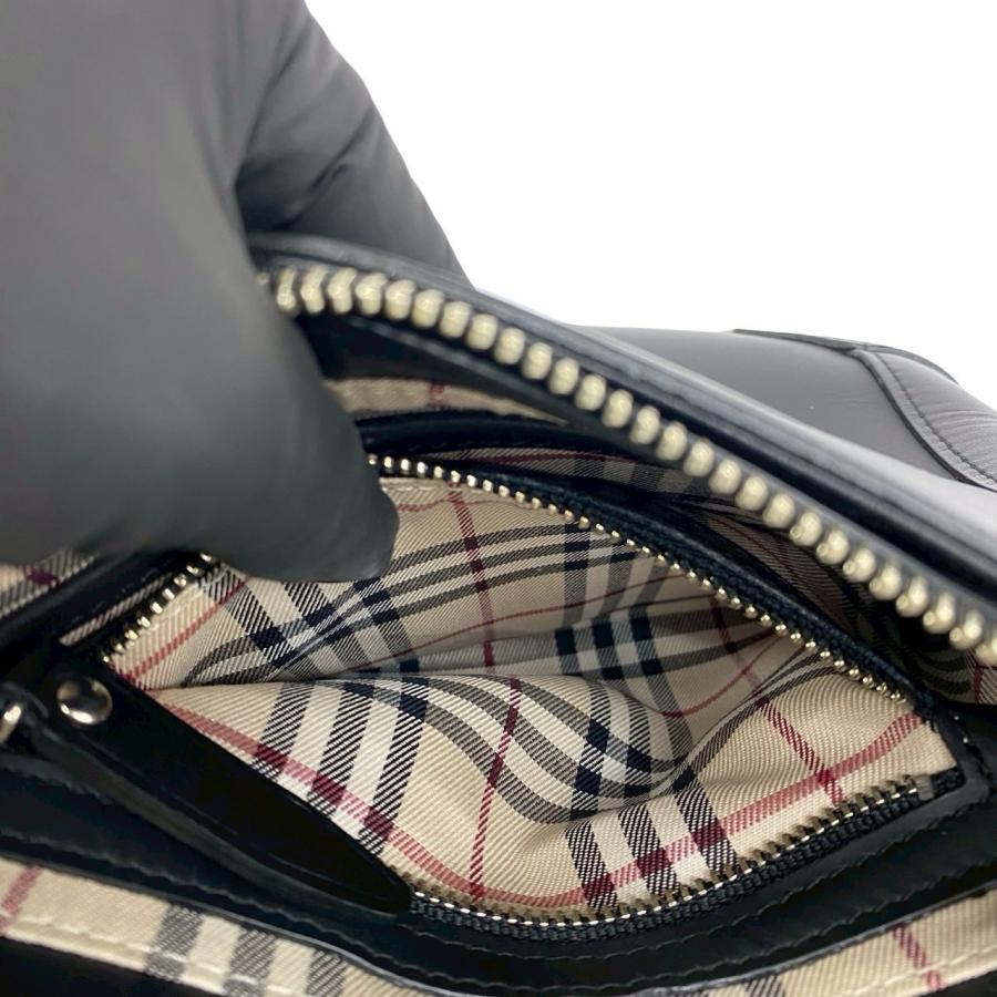 BURBERRY（バーバリー） 未使用保管品 保存袋付き ノバチェック レザー