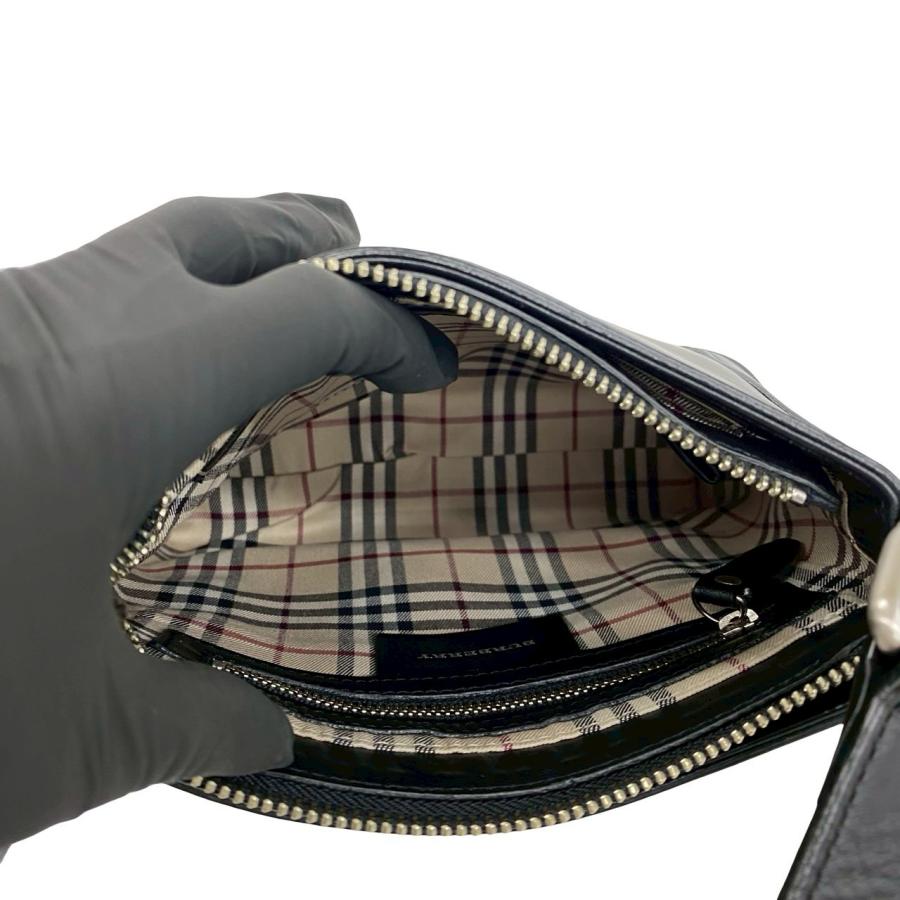 BURBERRY（バーバリー） 未使用保管品 保存袋付き ノバチェック レザー